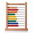 © TransPicHub - A colorful wooden abacus for educational play and learning.