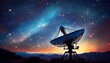 © Ghaffar stocks - radio telescope at night