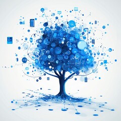 Poster - Digital Tree Representing Global Network Connectivity