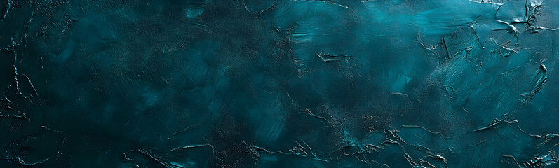 Poster - Dark teal background, simple flat texture