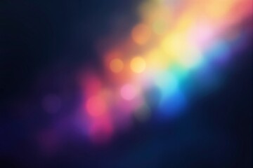 Aufkleber - Abstract colorful bokeh light background with gradient effect.