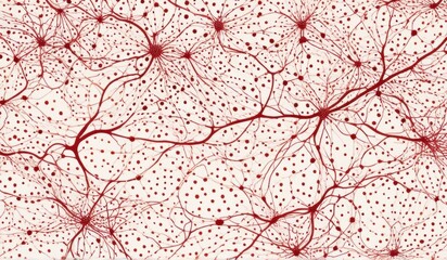 An abstract, intricate network of lines and shapes, creating a mesmerizing and dynamic visual pattern.