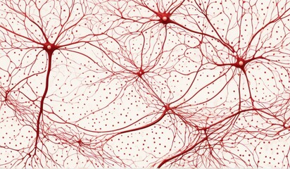 An abstract, intricate network of lines and shapes, creating a mesmerizing and dynamic visual pattern.