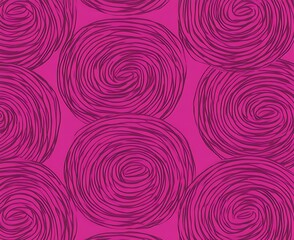 Pink swirls pattern background.