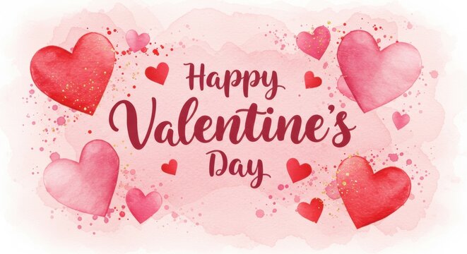Handwritten Valentine's Day Card Design