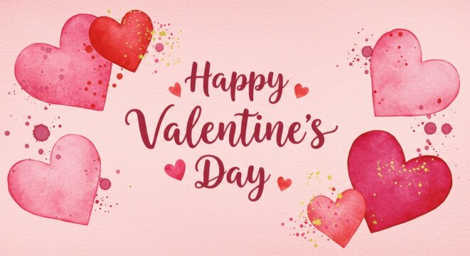 Handwritten Valentine's Day Card Design