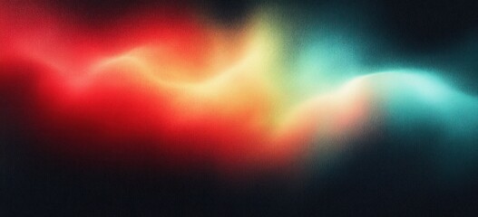 Vibrant Abstract Texture Background Glowing Gradient Colors Red Green Blue Minimalist Design