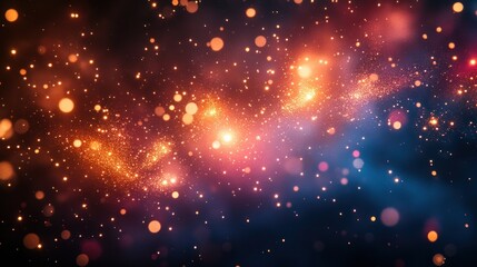 Poster - Colorful Fireworks Celebration Lighting Up the Night Sky