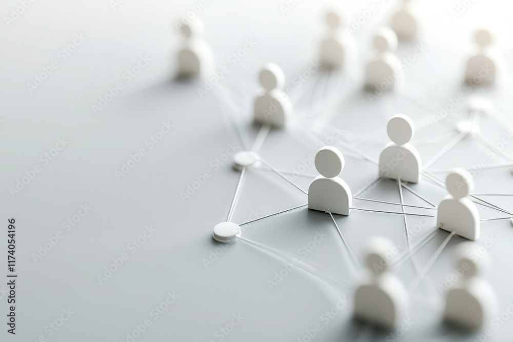 Global educational community connection digital network conceptual ...