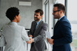 © Novak - Business people make a new business deal