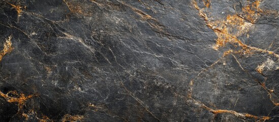 Poster - Dark gray and multicolor metallic granite marble texture background for urban design with ample copyspace for creative text or branding