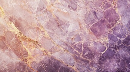 Poster - Abstract Marble Background with Soft Rose Gold and Purple Tones Featuring Coral Textures in Art Deco Style Elegant Design