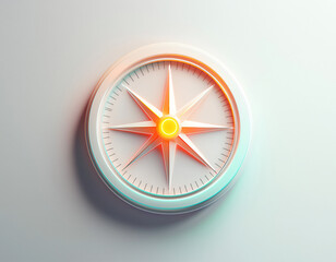 Sticker - Compass Navigation