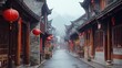 © moci moci - Ancient Chinese architecture, ancient town streets