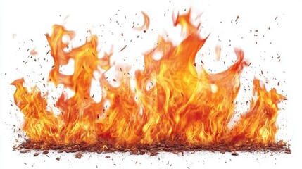 Poster - Fire isolated