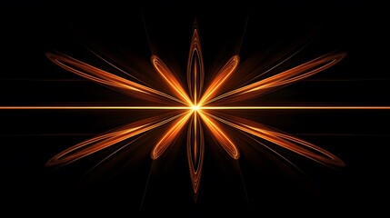 Poster - Dynamic light explosion abstract background digital art dark environment central viewpoint visual energy concept