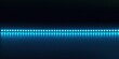 © ArenaPics - Long blue light strip is on the floor