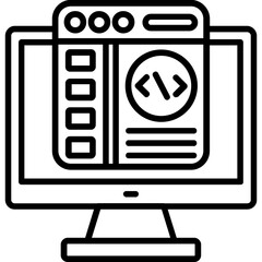 web development icon