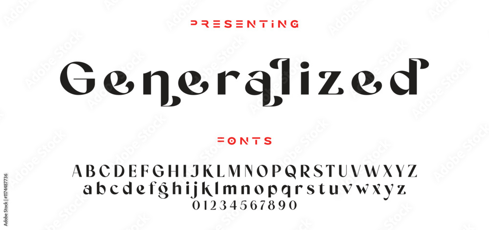 Hand drawn vector alphabet. Modern monoline signature script font ...