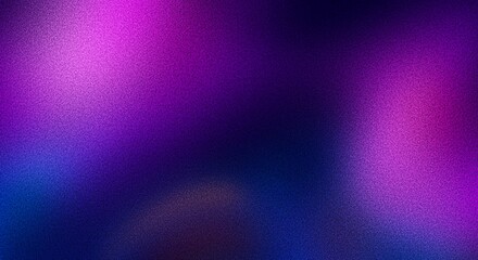 Aufkleber - Grainy gradient poster background, purple blue pink black vibrant noisy texture banner cover header backdrop design