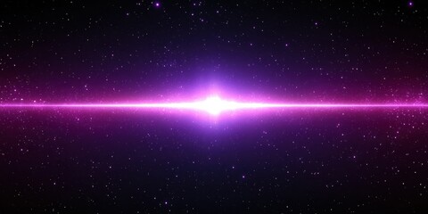 Wall Mural - a purple galaxy with a bright white star in the middle