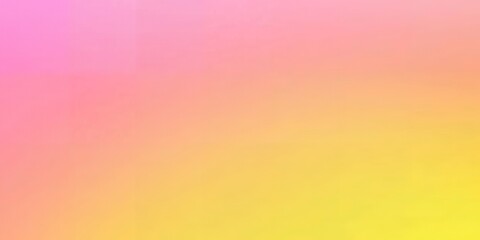 Poster - Pastel Pink Yellow Gradient Background Texture