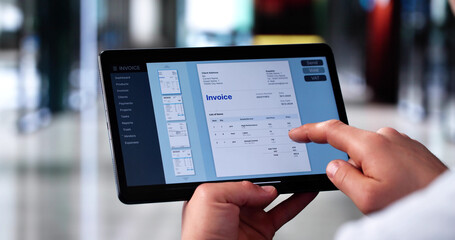 Poster - Online Digital E Invoice Statement