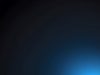 Poster - Abstract black blue gradient background texture luxury studio dark soft wallpaper. ai