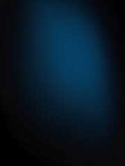 Poster - Abstract black blue gradient background texture luxury studio dark soft wallpaper. ai