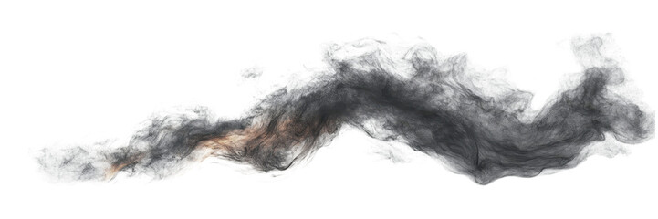 Wall Mural - elegant white smoke on minimalist background, ethereal wisps, soft texture, tranquil ambiance, enhan