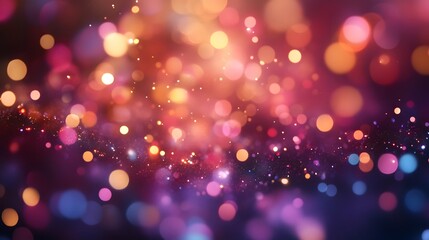 Poster - captivating cosmic shimmer an ethereal dreamlike scene of glowing shimmering stars and luminous irid