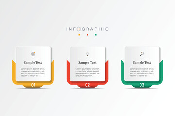 modern text box template, banner Infographics