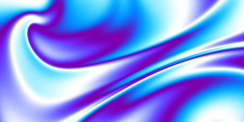 Fototapete - A mesmerizing blend of captivating blue hues creating fluid dynamics within a stunning abstract design