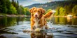 © Man888 - Nova Scotia Duck Tolling Retriever Dog Portrait - Candid Documentary Photography