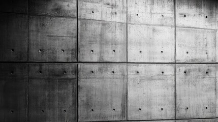 Poster - dark concrete wall texture with grunge effect suitable for background use in design and artistic pro