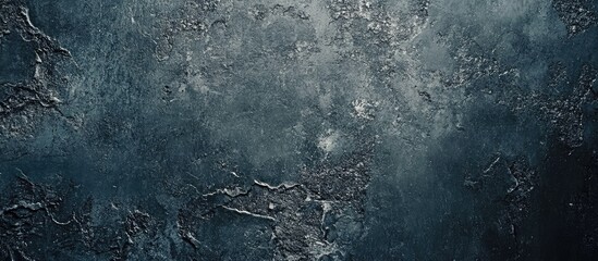 Poster - Dark grunge concrete stone texture background with ample space for text ideal for banners and design projects.