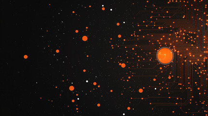 Wall Mural - Cosmic Orange Nebula 