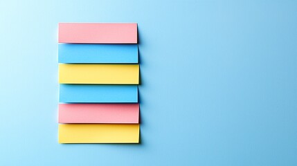 Aufkleber - Financial literacy tips written on colorful index cards Stock Photo with side copy space