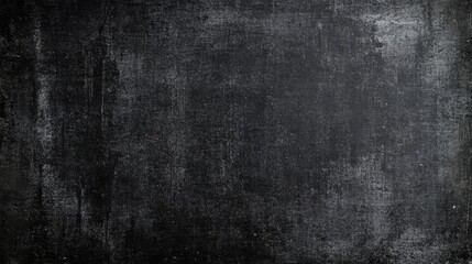 Poster - Textured black surface with a rough, grungy appearance, perfect for backgrounds and overlays in various design projects.