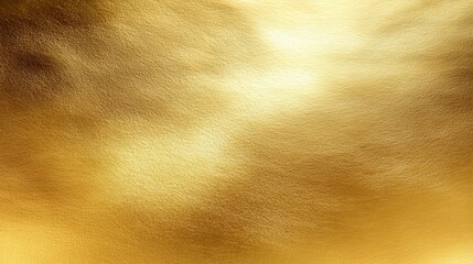 Poster - A smooth and shimmering golden texture suitable for backgrounds and design projects, conveying luxury and elegance.