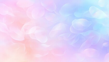 Poster - Soft, pastel-colored abstract background with subtle gradients and dreamy shapes, perfect for design projects and presentations.