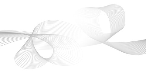 Poster - abstract wavy lines and neon glow on a black background, frequency sound wave lines, light cyberspac
