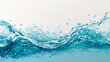 © Ekaterina - Water Splash Isolated. Fresh and Clean Water Splash