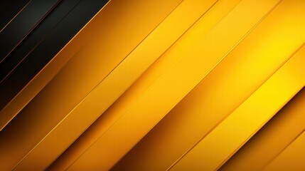 Poster - Abstract Background with Yellow and Black Diagonal Stripes for Modern Design, Digital Media and Creative Projects
