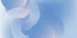 © alfan - Abstract blue modern background with circle elements. Digital technology concept. vector illustration