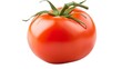 © Supatip - Juicy Red Tomato: A vibrant red tomato, ripe and ready for the table. Its smooth, glossy skin and fresh green stem suggest a burst of flavor.