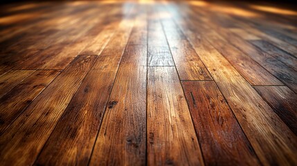 Warm, rich brown hardwood floor texture.