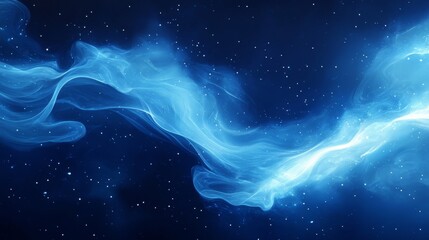 Wall Mural - Ethereal Cosmic Wave