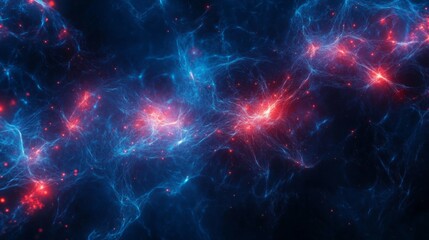 Wall Mural - Cosmic Nebula Energy Burst
