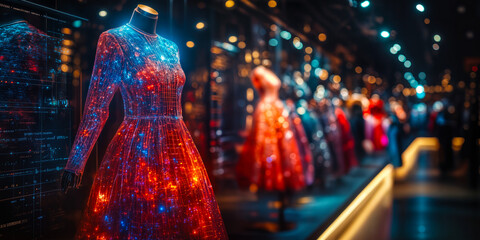Poster - AI-Driven Fashion: Interactive Smart Dress Display in Modern Retail Environment